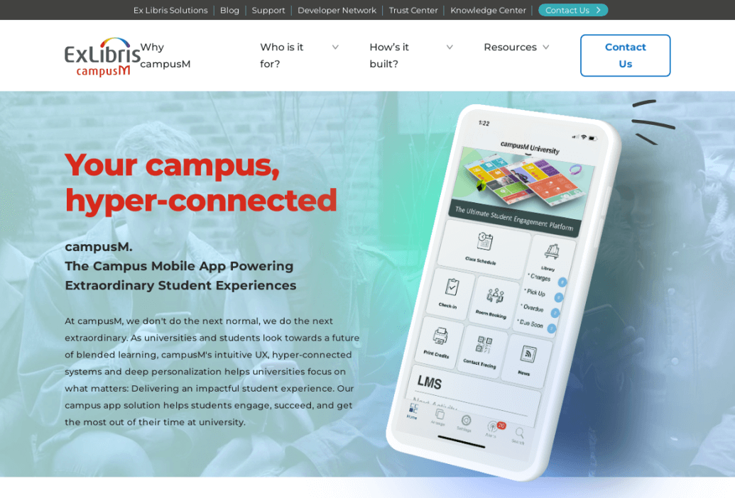 LM Web Solutions - Exlibris campusM