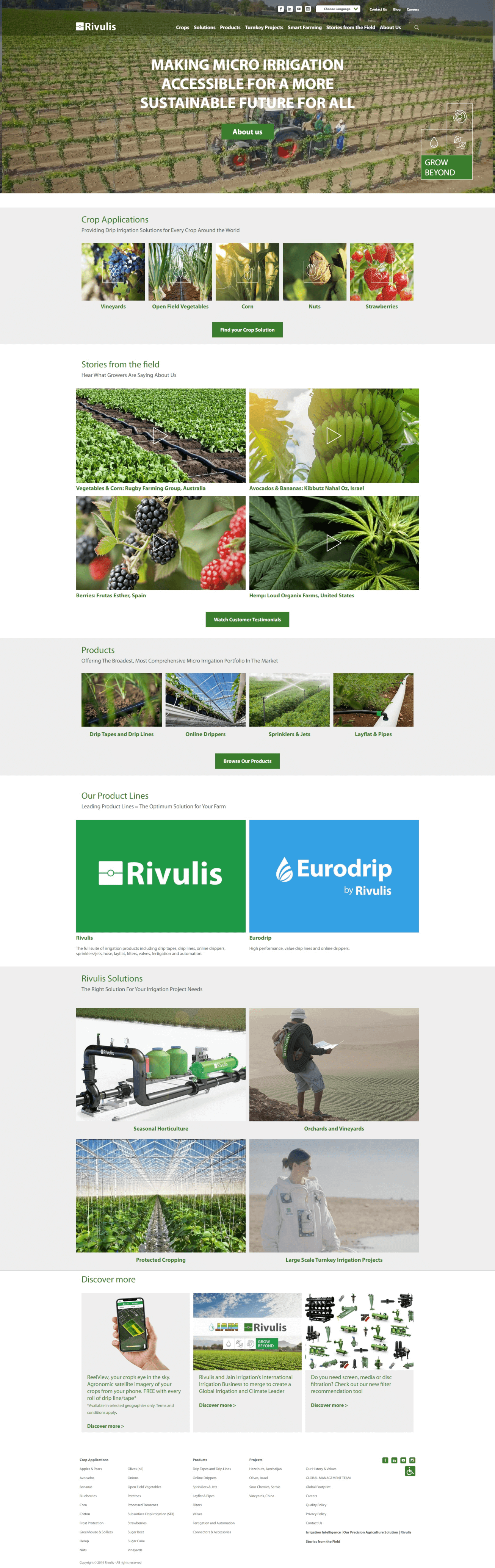 LM Web Solutions - Rivulis