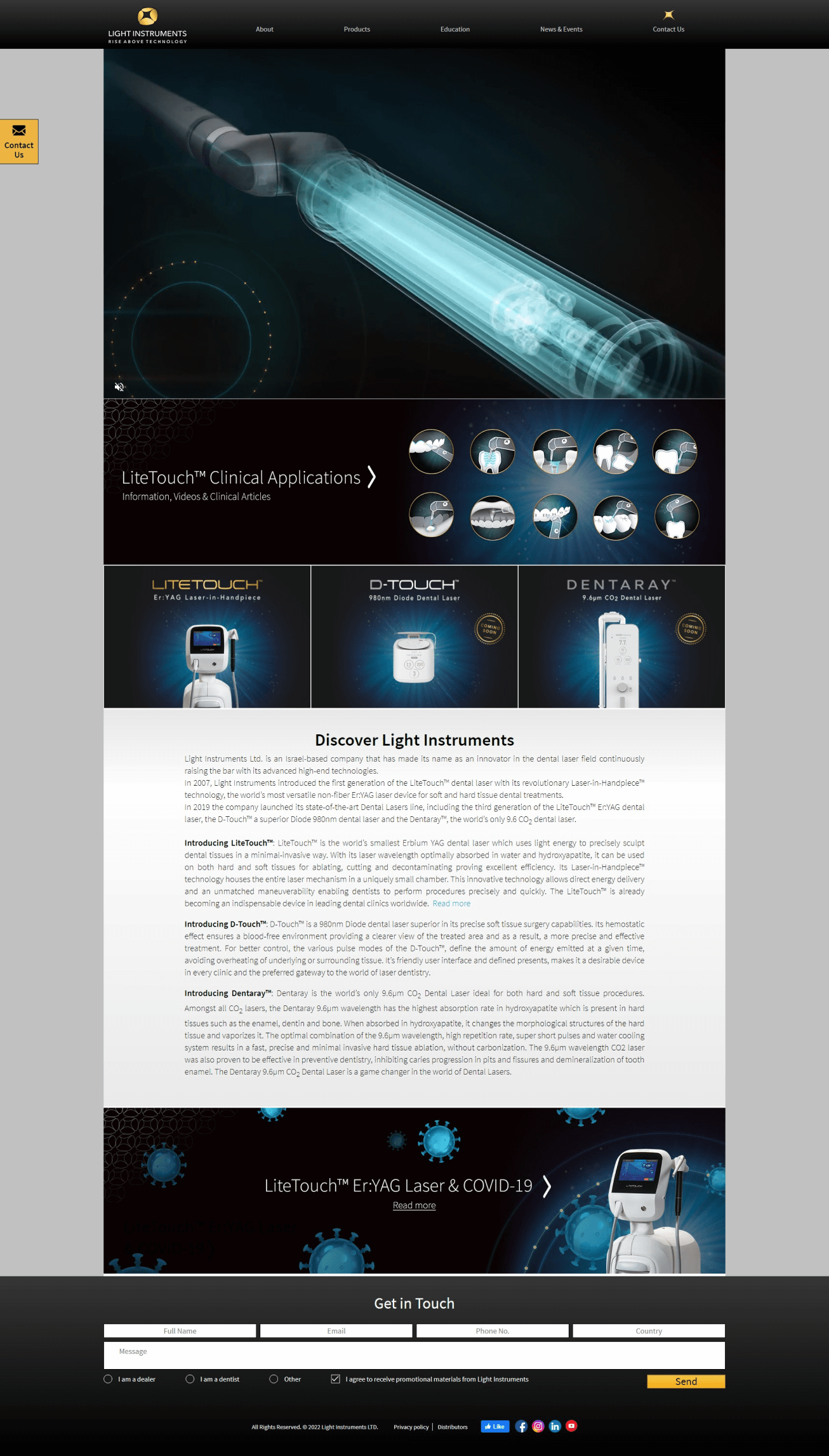 LM Web Solutions - Light Instruments