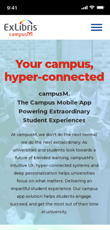 LM Web Solutions - Exlibris campusM