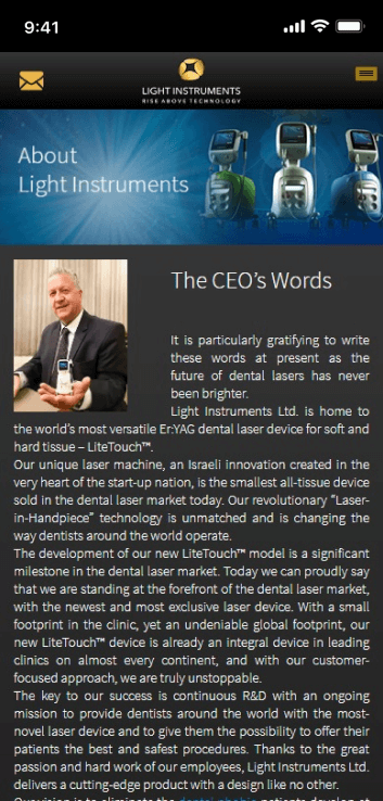 LM Web Solutions - Light Instruments