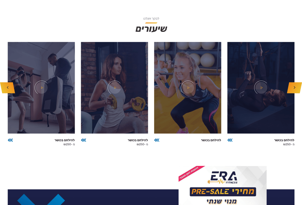 LM Web Solutions - Era Fitness