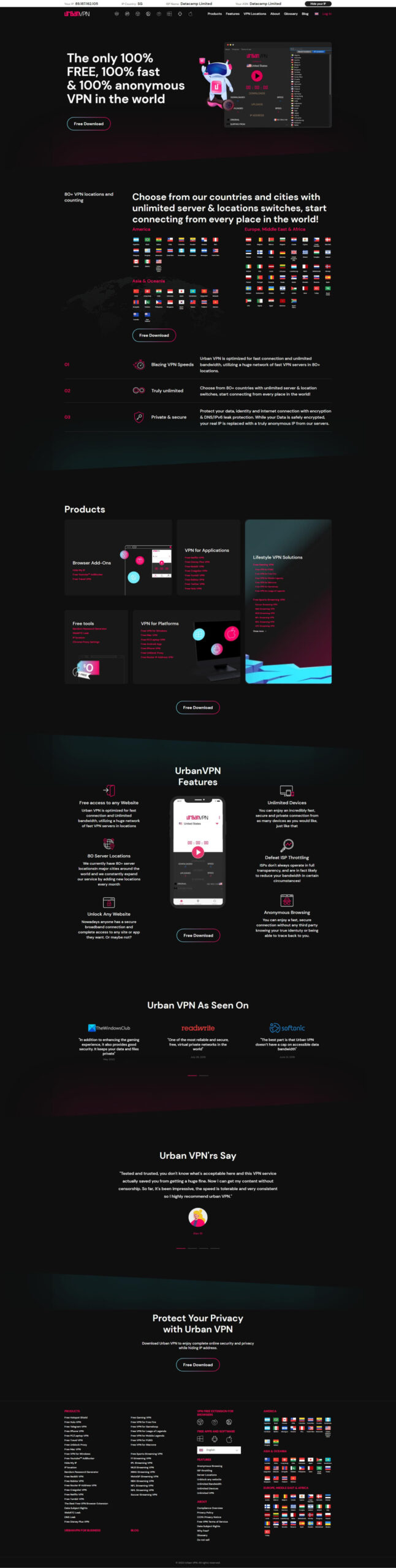 LM Web Solutions - Urban VPN