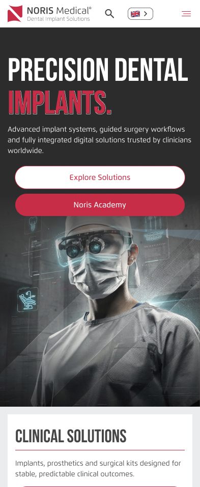 Noris Medical – mobile